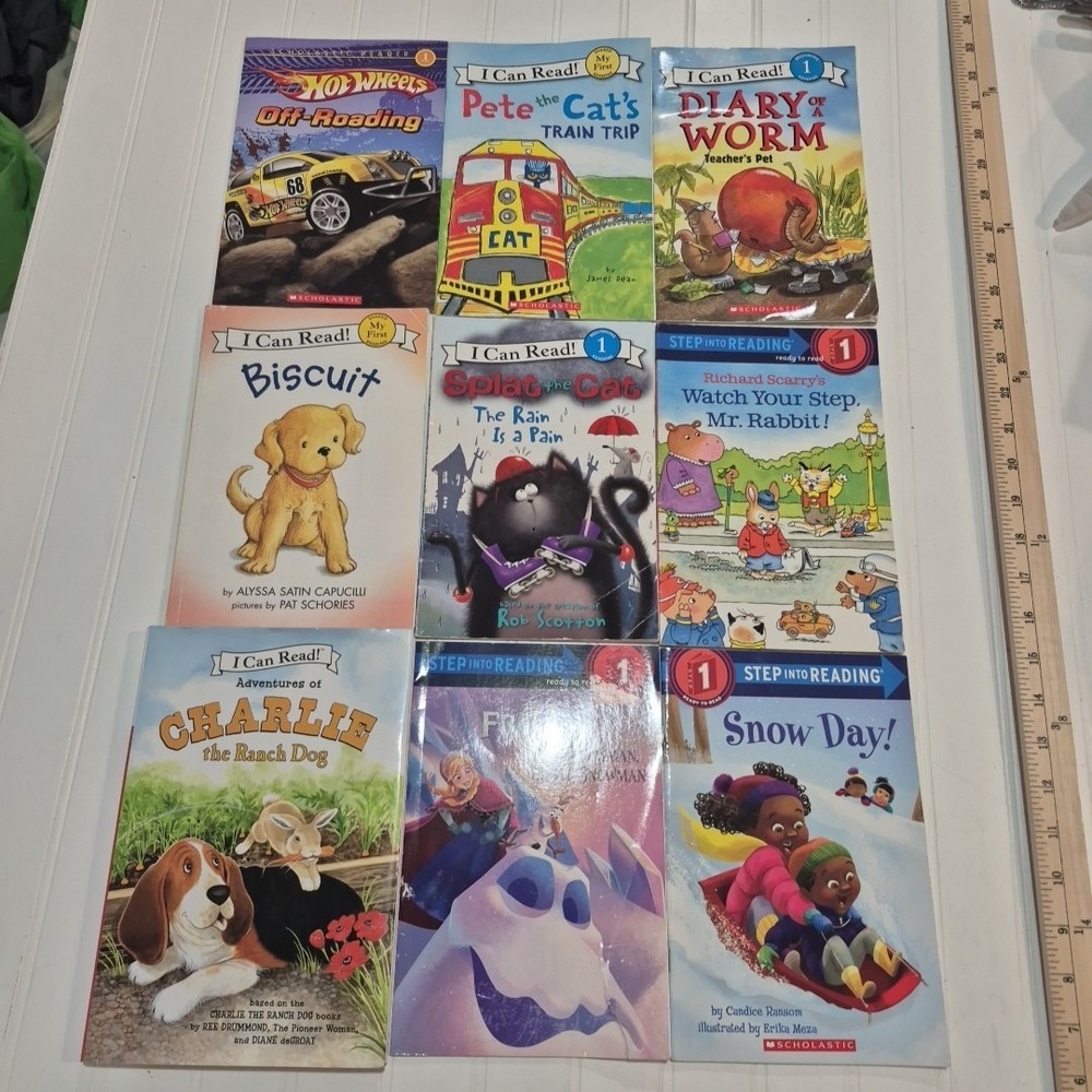 I Can Read Books Step Into Reading Levels 1 Lot of 13 *8 Single 1 Hardback has 5